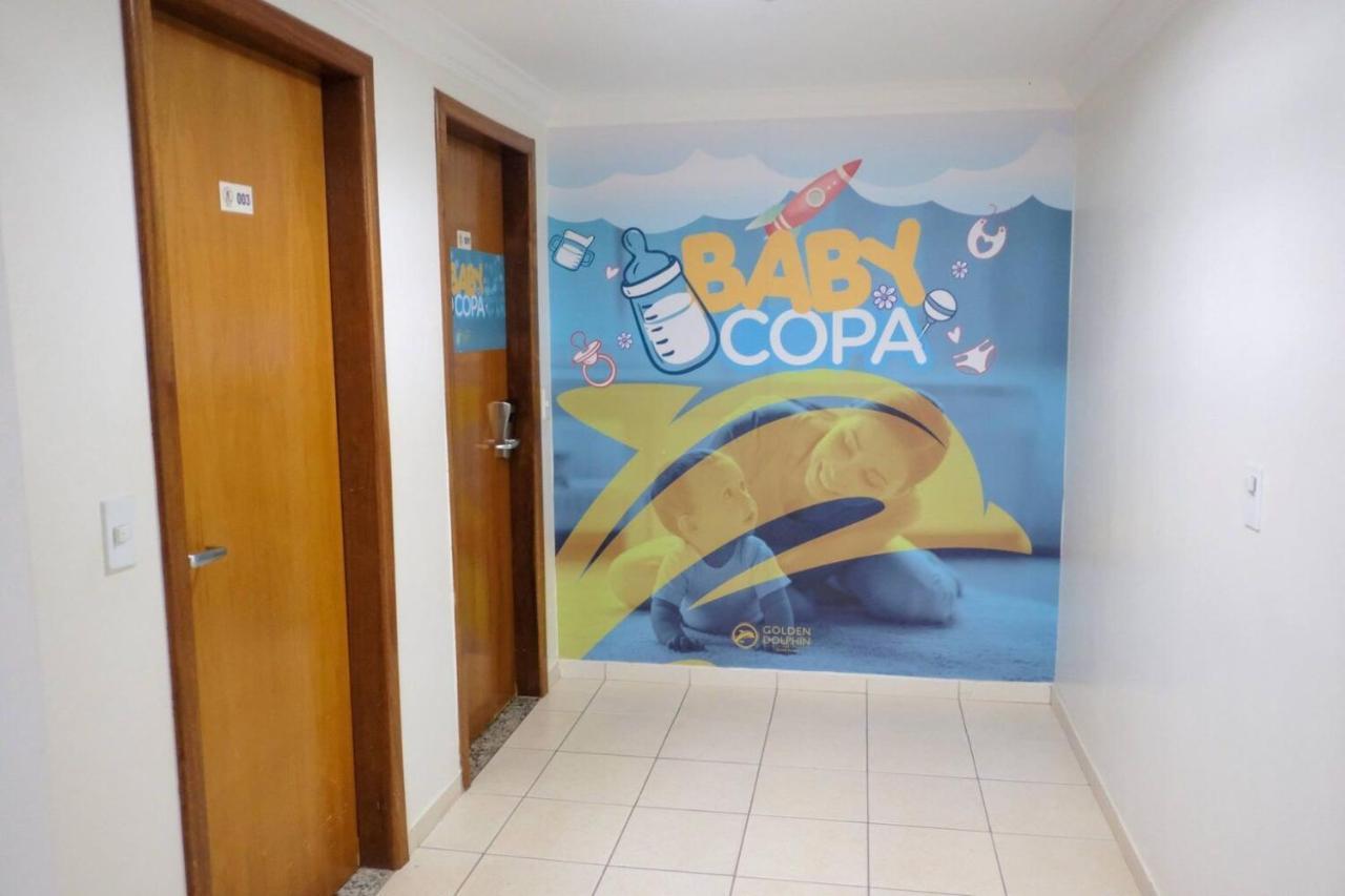 SUÍTE PARA ATÉ 4 PESSOAS EM GOLDEN DOLPHIN GRANDE HOTEL PISCINA 24h Caldas Novas Esterno foto