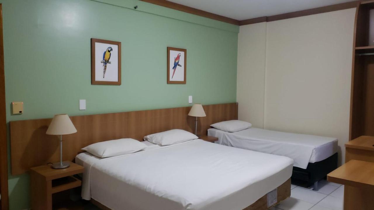 SUÍTE PARA ATÉ 4 PESSOAS EM GOLDEN DOLPHIN GRANDE HOTEL PISCINA 24h Caldas Novas Esterno foto
