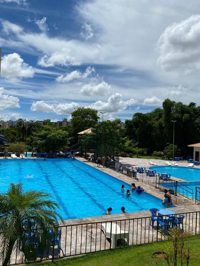 SUÍTE PARA ATÉ 4 PESSOAS EM GOLDEN DOLPHIN GRANDE HOTEL PISCINA 24h Caldas Novas Esterno foto